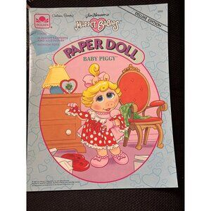 Jim‎ Hensons Deluxe Edition Baby Piggy Paper Doll Set